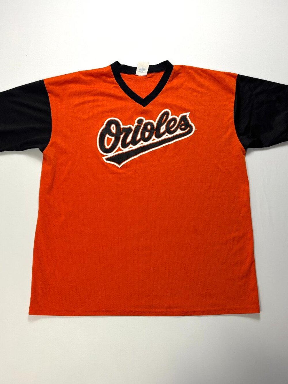 Vintage Orioles Majestic Baseball Jersey Shirt Orange Sz XL USA